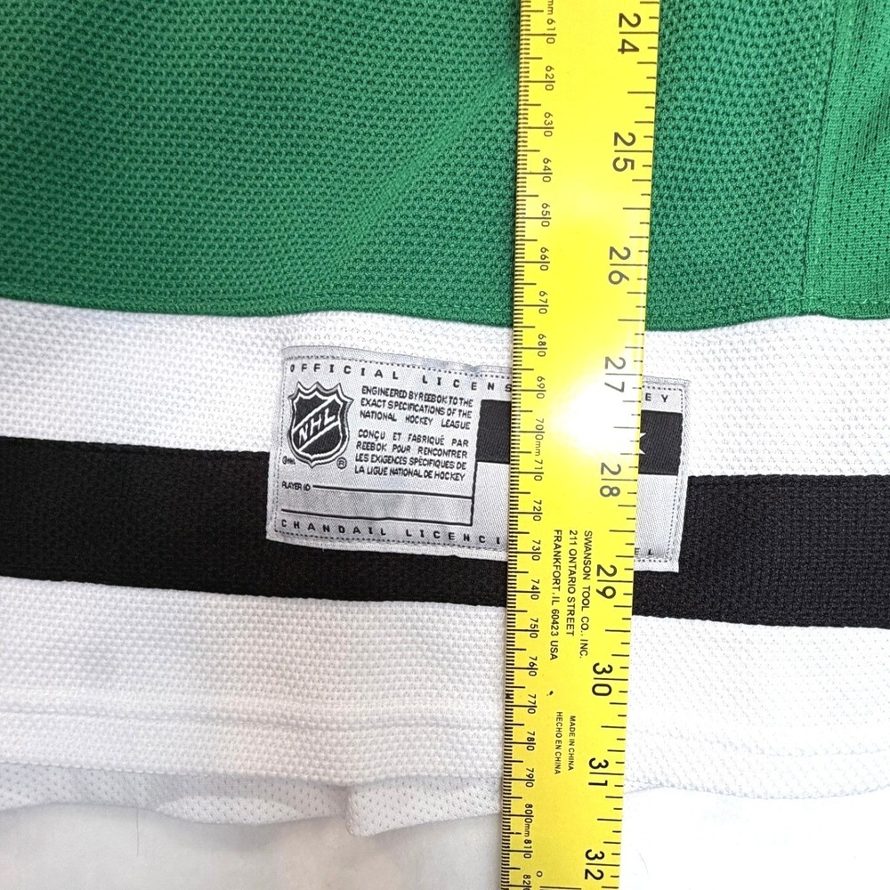 Jamie Seguin 91 Dallas Stars Reebok Premier NHL Hockey Jersey Mens Large Green - Picture 11 of 16